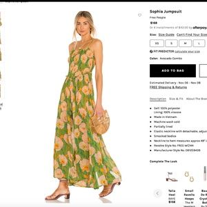 Free People - Sophia Jumpsuit